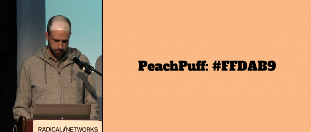 Peach Puff texts from the network reading by Jeff Thompson